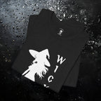 Wicked Witch Silhouette T-Shirt - Enchanting Gothic Style