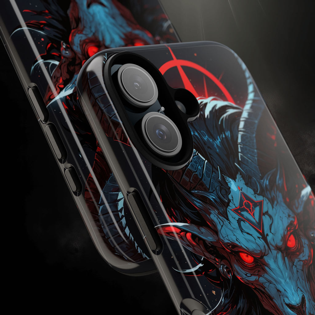 Cursed Goat Phone Case – Cursed Baphomet Design | Grim Sanctum