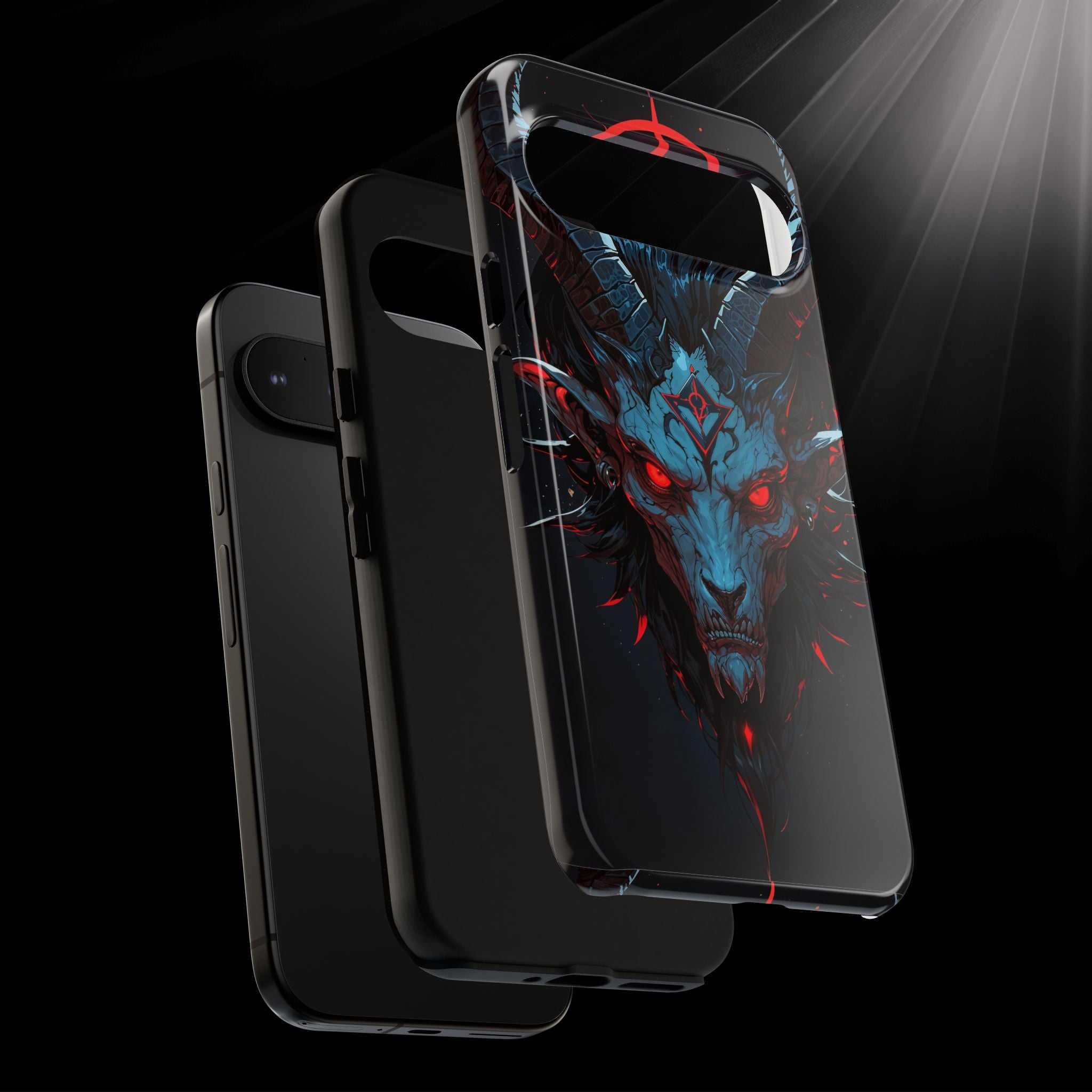 Cursed Goat Phone Case – Cursed Baphomet Design | Grim Sanctum