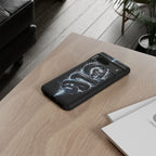 Storm Dragon Phone Case –Dark Thunder Serpent Design | Grim Sanctum
