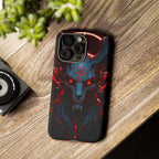 Blasphemous Goat Phone Case – Dark Ritual Sigil Design | Grim Sanctum