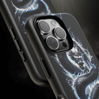 Storm Dragon Phone Case –Dark Thunder Serpent Design | Grim Sanctum