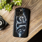 Storm Dragon Phone Case –Dark Thunder Serpent Design | Grim Sanctum