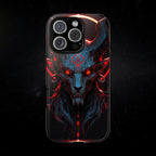 Blasphemous Goat Phone Case – Dark Ritual Sigil Design | Grim Sanctum