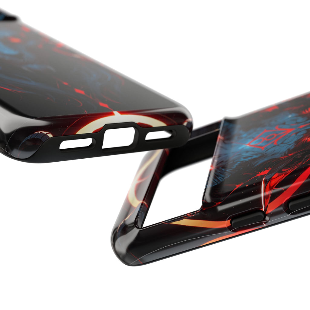 Blasphemous Goat Phone Case – Dark Ritual Sigil Design | Grim Sanctum