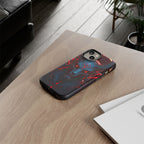 Blasphemous Goat Phone Case – Dark Ritual Sigil Design | Grim Sanctum