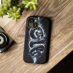 Storm Dragon Phone Case –Dark Thunder Serpent Design | Grim Sanctum