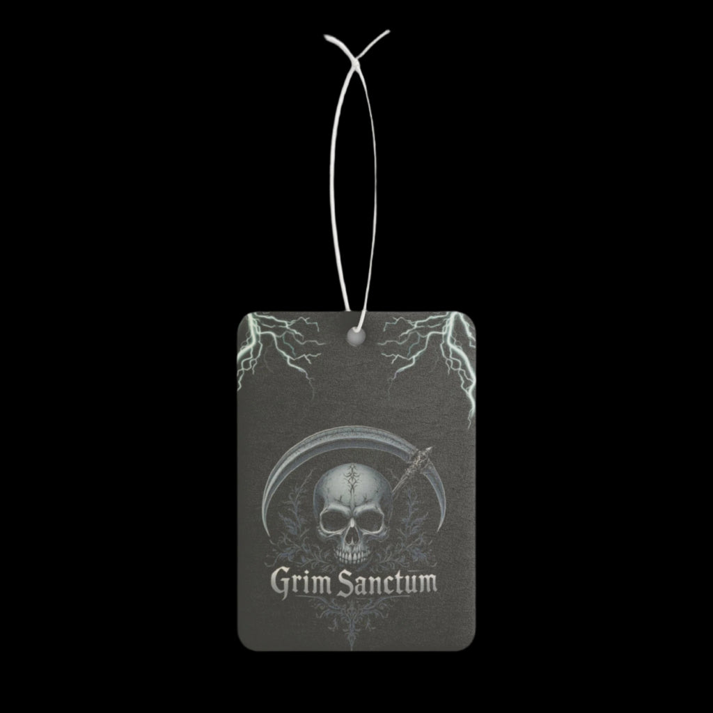 Grim Sanctum Dark Ice Car Air Freshener - Icy Breath of Death Scent