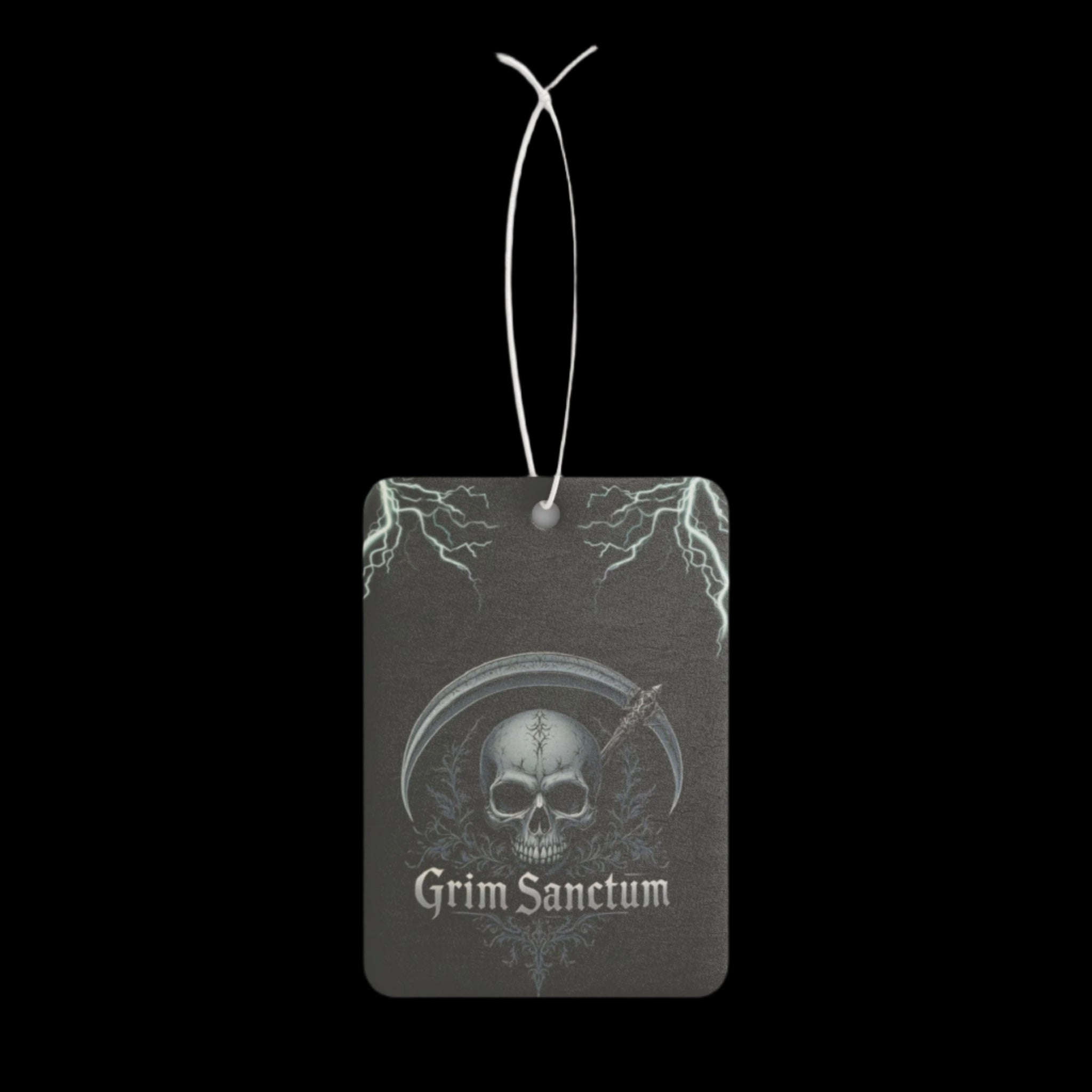 Grim Sanctum Dark Ice Car Air Freshener - Icy Breath of Death Scent