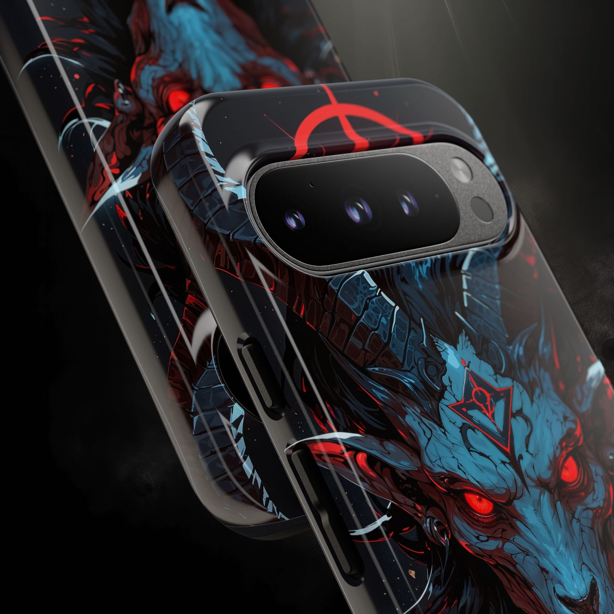 Cursed Goat Phone Case – Cursed Baphomet Design | Grim Sanctum