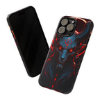 Blasphemous Goat Phone Case – Dark Ritual Sigil Design | Grim Sanctum
