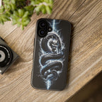 Storm Dragon Phone Case –Dark Thunder Serpent Design | Grim Sanctum