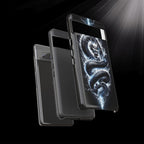 Storm Dragon Phone Case –Dark Thunder Serpent Design | Grim Sanctum