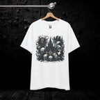Dark Gothic Mystic Skulls T-Shirt - Mystical and Macabre Elegance