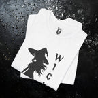 Wicked Witch Silhouette T-Shirt - Enchanting Gothic Style