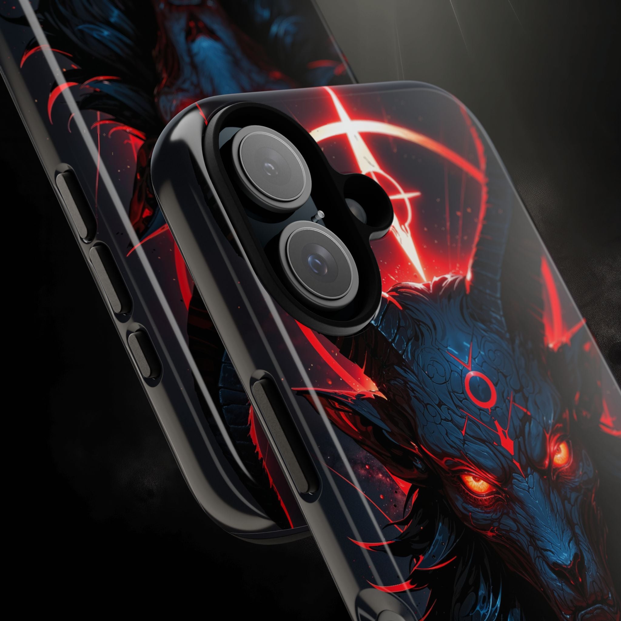 Demonic Goat Phone Case – Occult Baphomet Design | Grim Sanctum