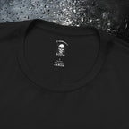 Wicked Witch Silhouette T-Shirt - Enchanting Gothic Style with Spine Print