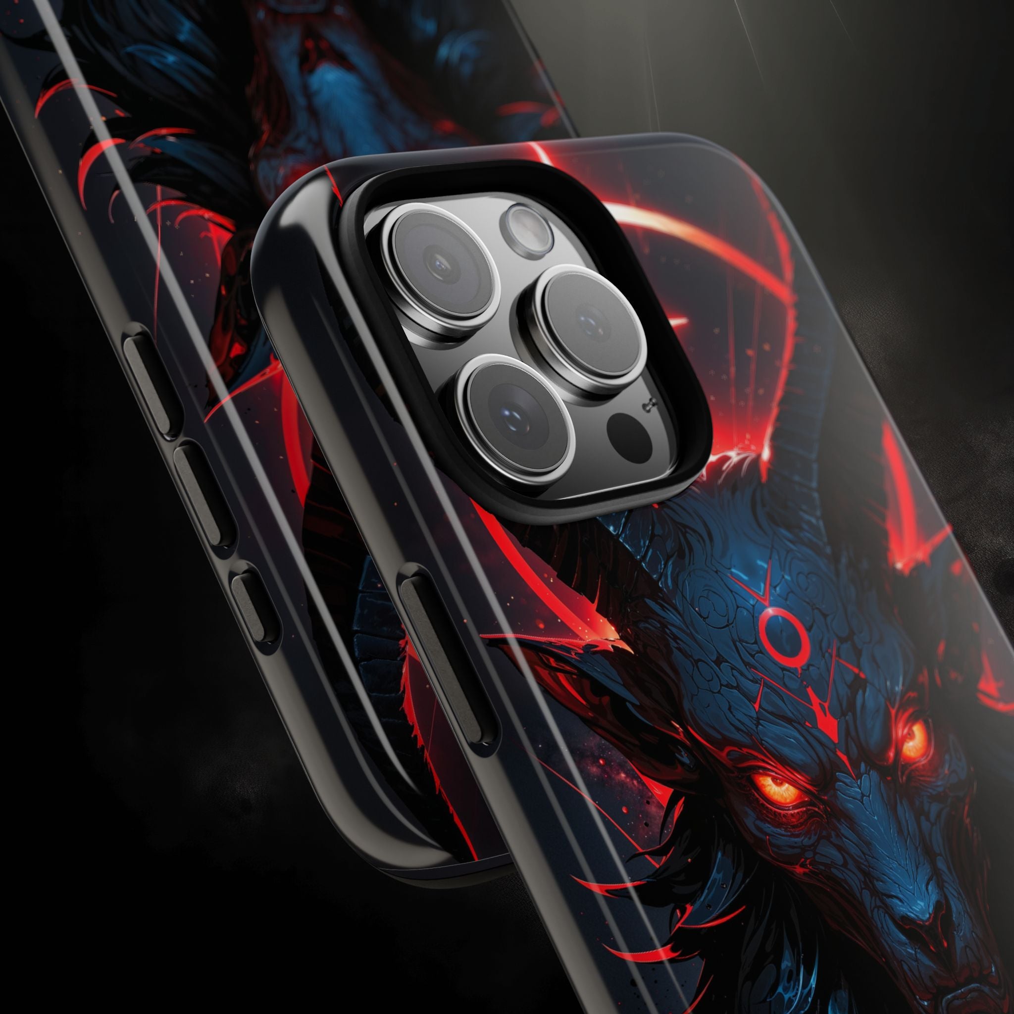 Demonic Goat Phone Case – Occult Baphomet Design | Grim Sanctum