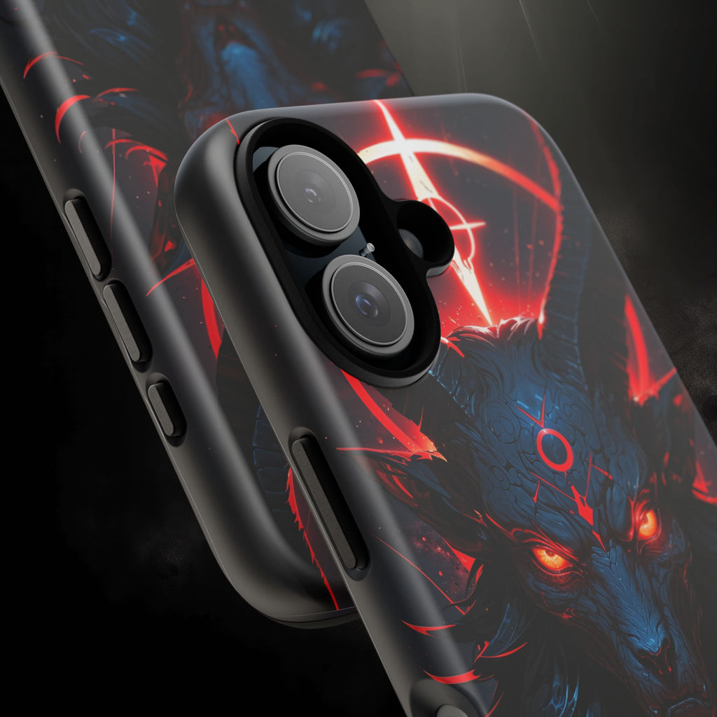 Demonic Goat Phone Case – Occult Baphomet Design | Grim Sanctum