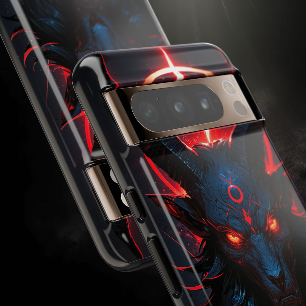 Demonic Goat Phone Case – Occult Baphomet Design | Grim Sanctum