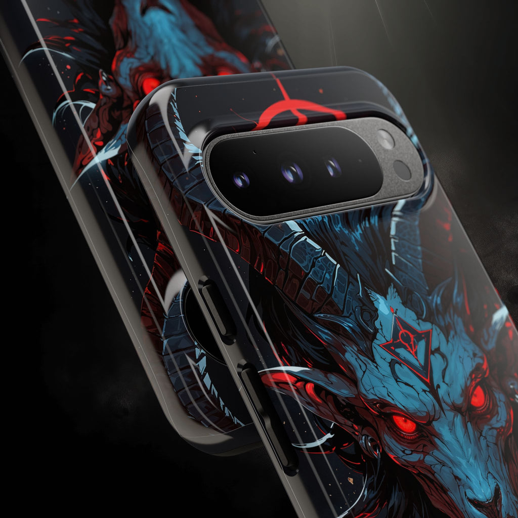 Cursed Goat Phone Case – Cursed Baphomet Design | Grim Sanctum