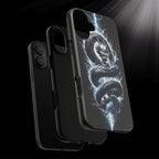 Storm Dragon Phone Case –Dark Thunder Serpent Design | Grim Sanctum