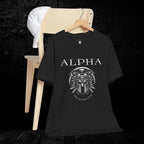 Alpha Non Ducor, Duco T-Shirt - Leadership and Strength in Gothic Style
