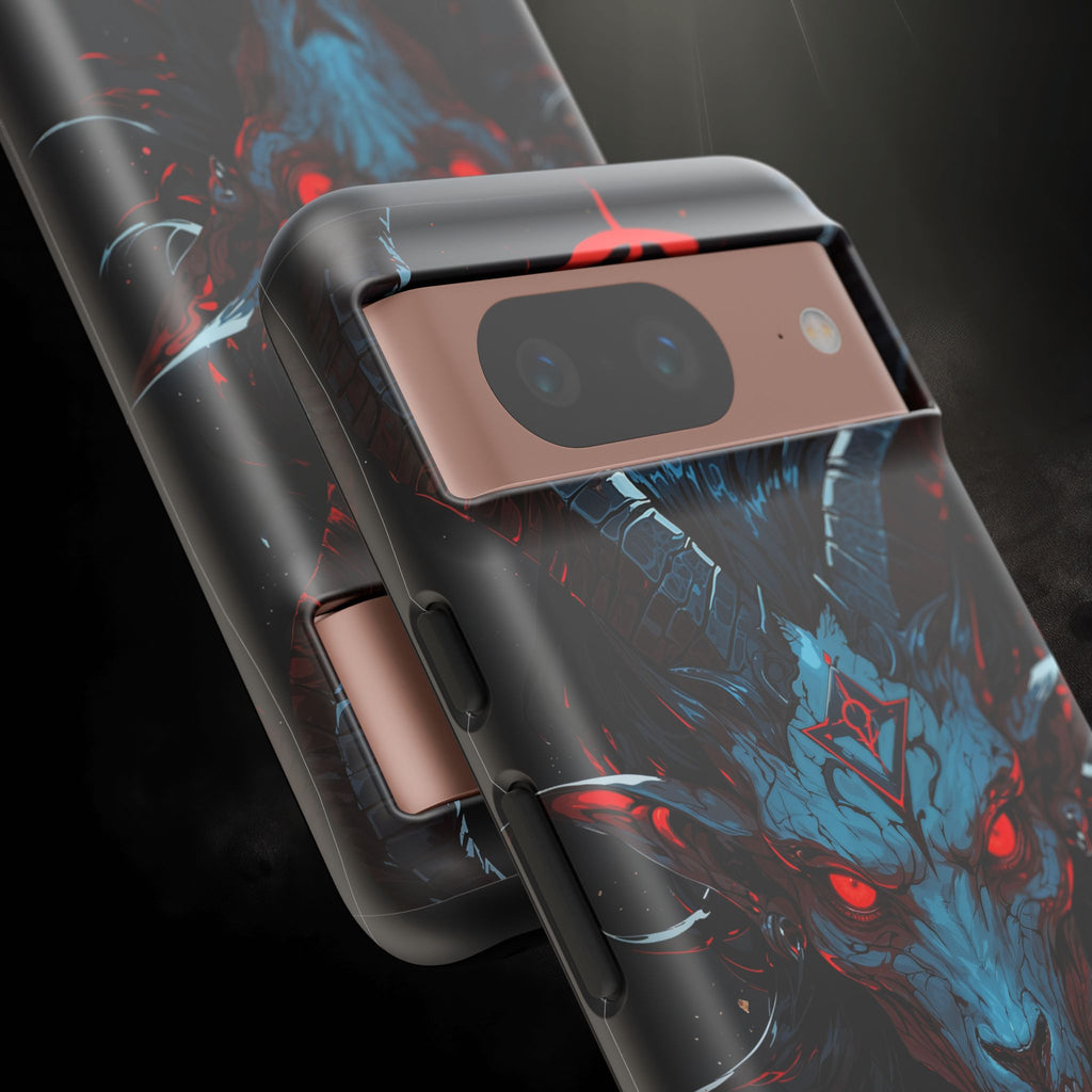 Cursed Goat Phone Case – Cursed Baphomet Design | Grim Sanctum