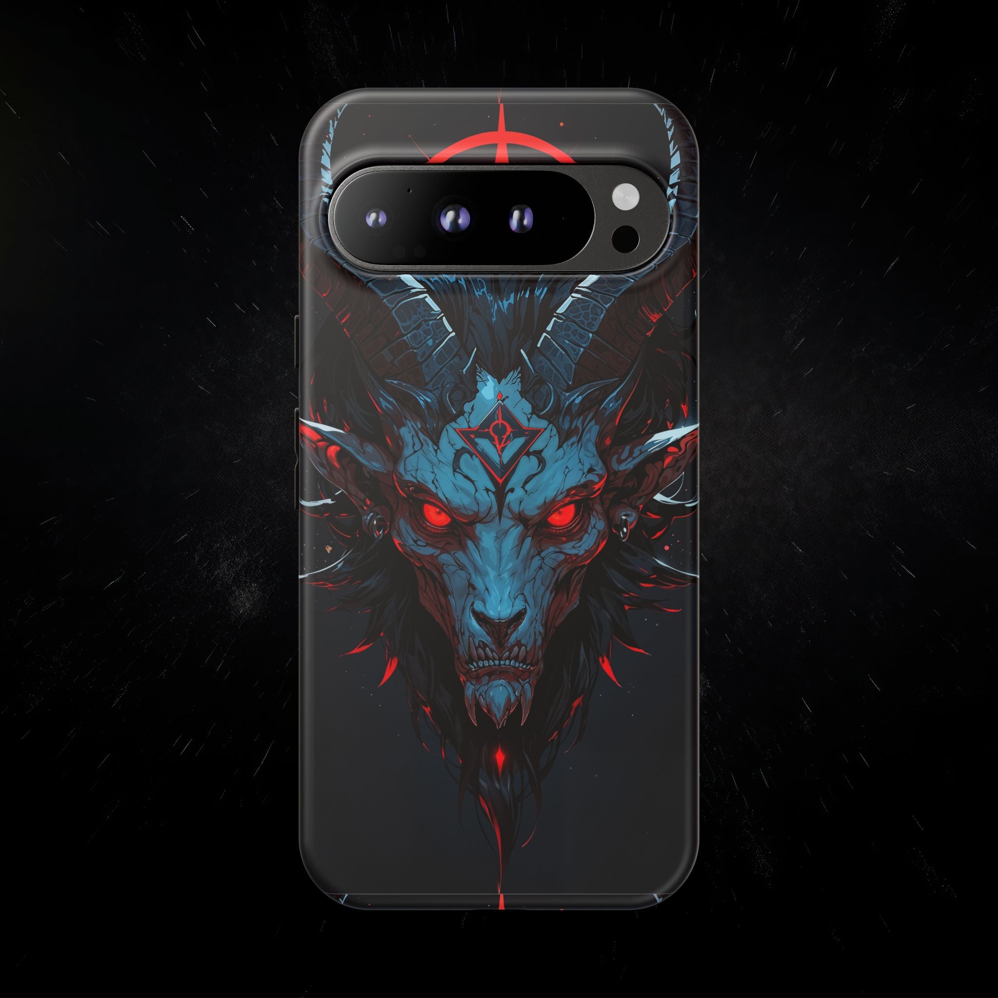 Cursed Goat Phone Case – Cursed Baphomet Design | Grim Sanctum