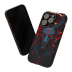 Blasphemous Goat Phone Case – Dark Ritual Sigil Design | Grim Sanctum