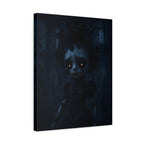 Gothic Dark Rose Marionette Canvas Art – Haunted Victorian Doll Wall Decor | Edgy Surreal Gothic Home Accent