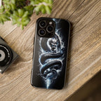 Storm Dragon Phone Case –Dark Thunder Serpent Design | Grim Sanctum