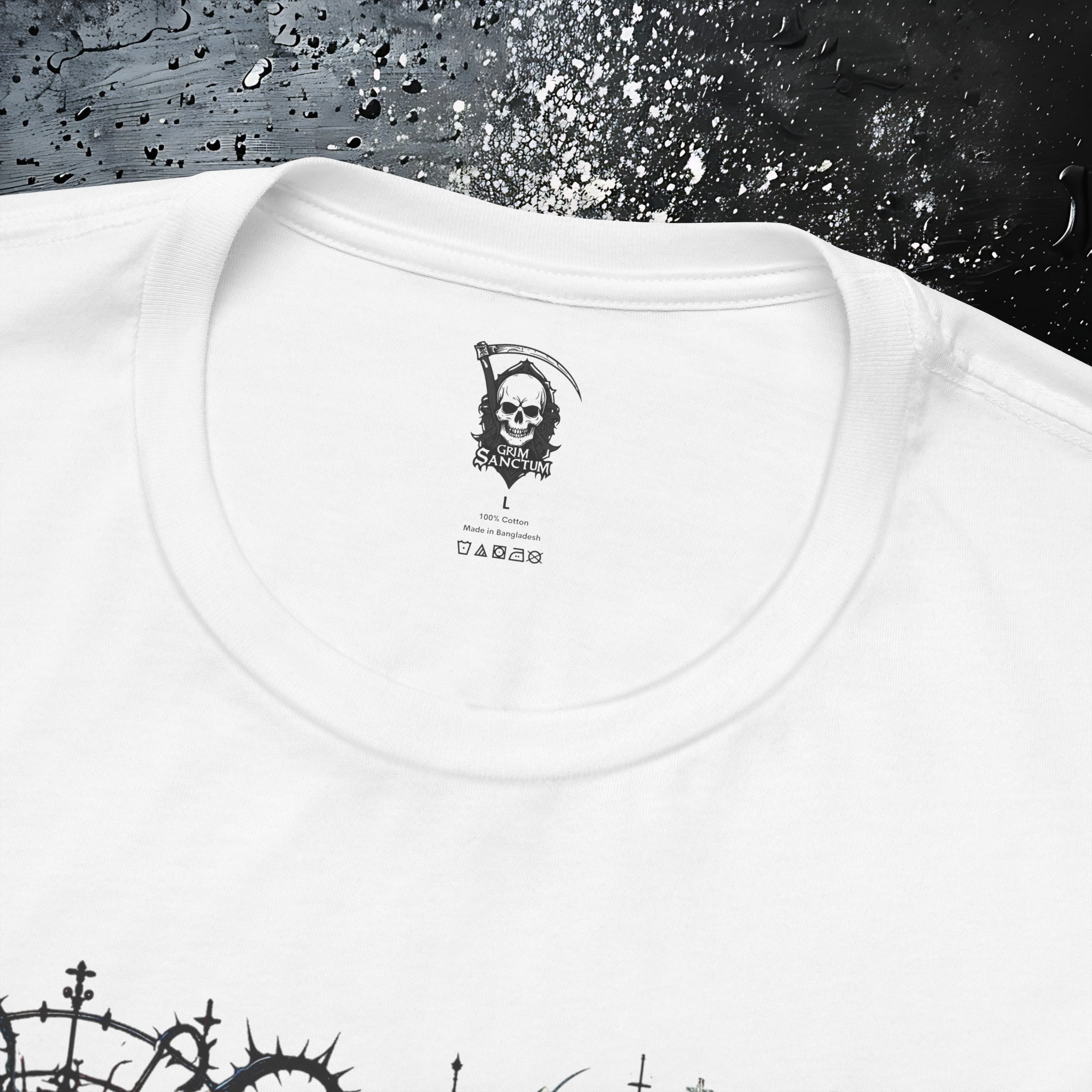 Dark Gothic Mystic Skulls T-Shirt - Mystical and Macabre Elegance