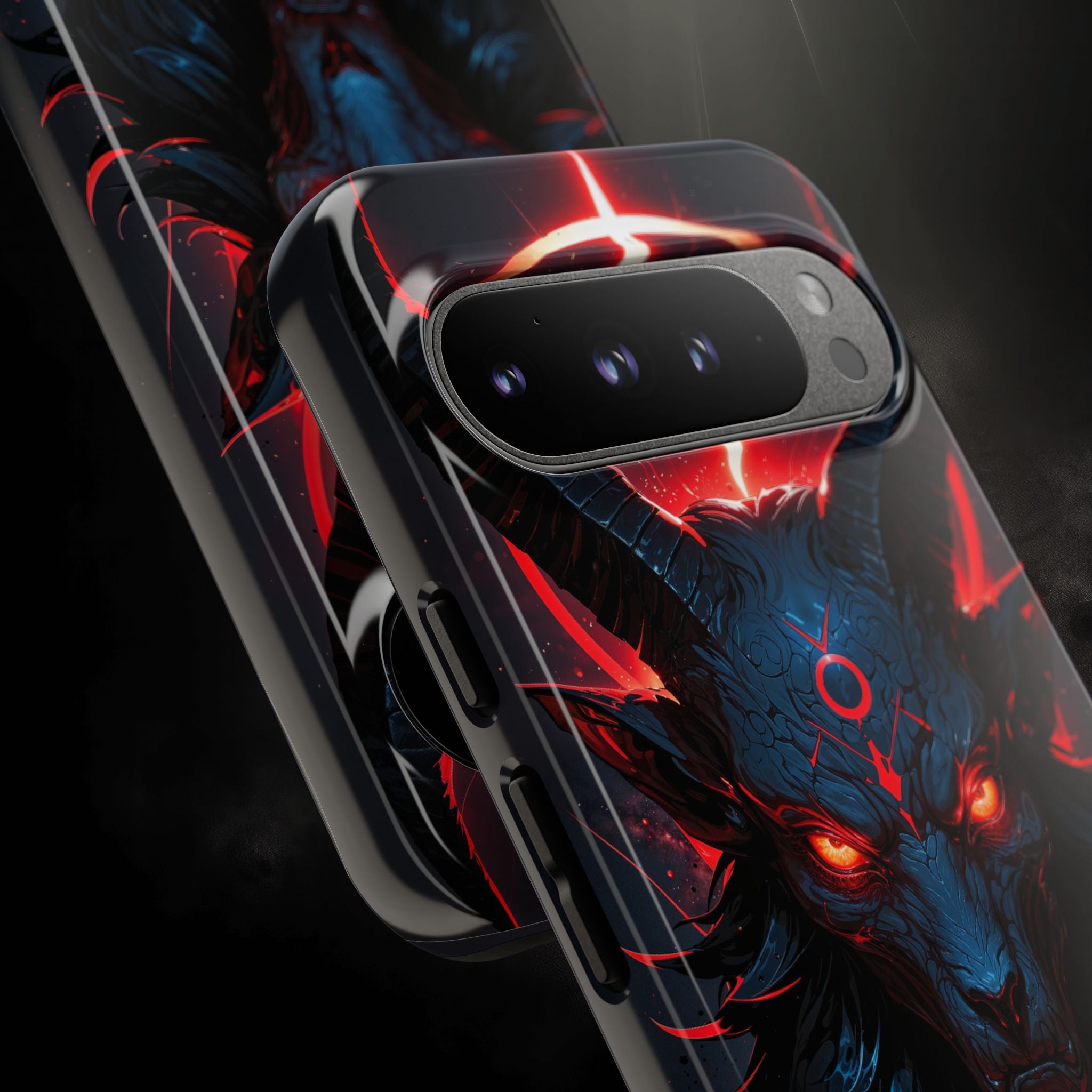 Demonic Goat Phone Case – Occult Baphomet Design | Grim Sanctum