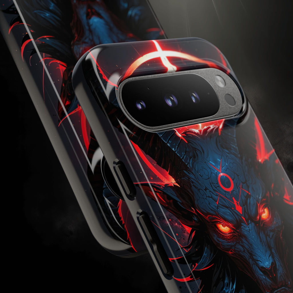 Demonic Goat Phone Case – Occult Baphomet Design | Grim Sanctum