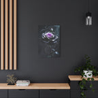 Shadow Bloom Canvas Print - Gothic Rose Art
