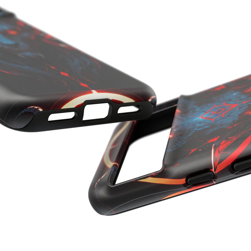 Blasphemous Goat Phone Case – Dark Ritual Sigil Design | Grim Sanctum