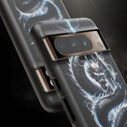 Storm Dragon Phone Case –Dark Thunder Serpent Design | Grim Sanctum