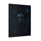 Gothic Dark Rose Marionette Canvas Art – Haunted Victorian Doll Wall Decor | Edgy Surreal Gothic Home Accent
