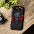 Blasphemous Goat Phone Case – Dark Ritual Sigil Design | Grim Sanctum