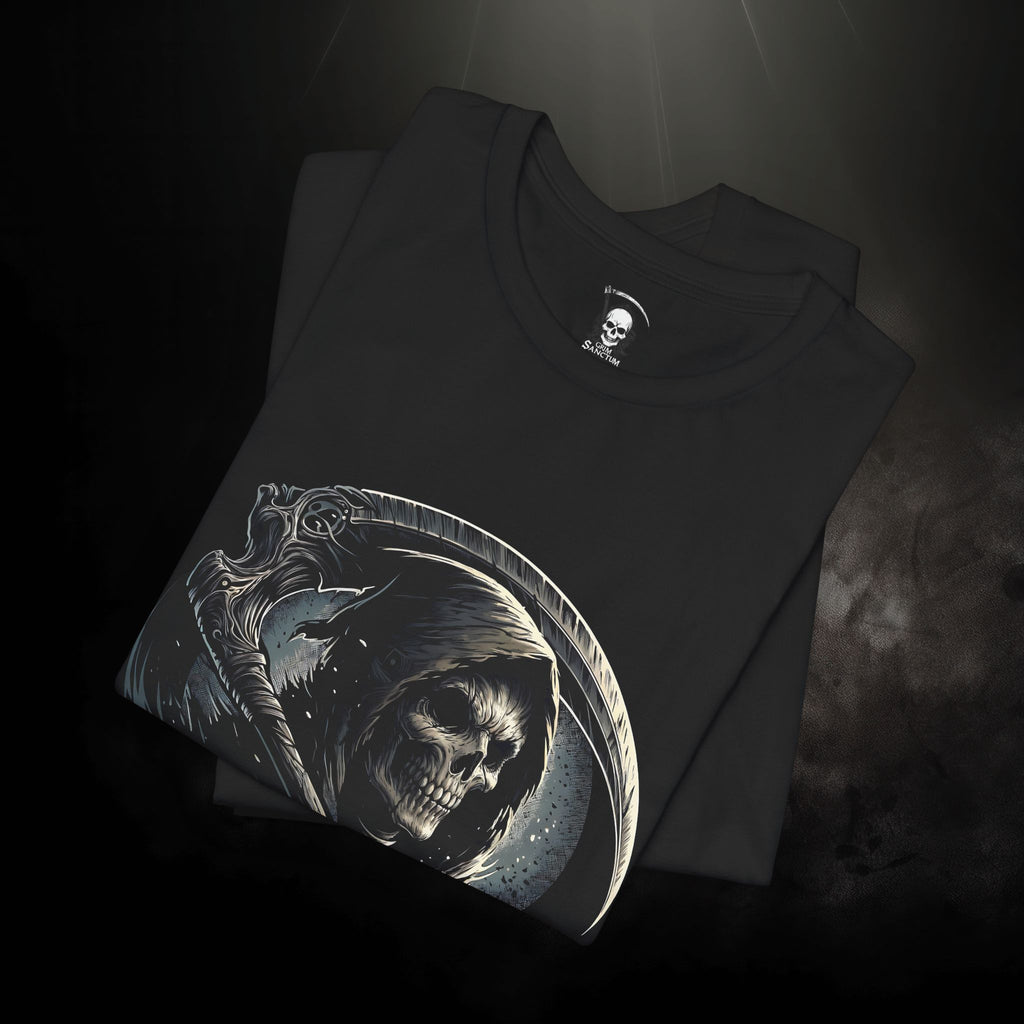 Grim Reaper T-Shirt – Dark Gothic Death Scythe