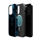 Grim Reaper Magnetic Phone Case – Dark Skull Hooded Cover for iPhone | Edgy Shockproof Protection
