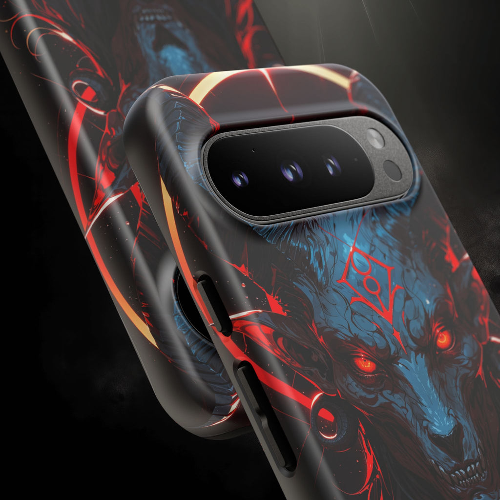 Blasphemous Goat Phone Case – Dark Ritual Sigil Design | Grim Sanctum