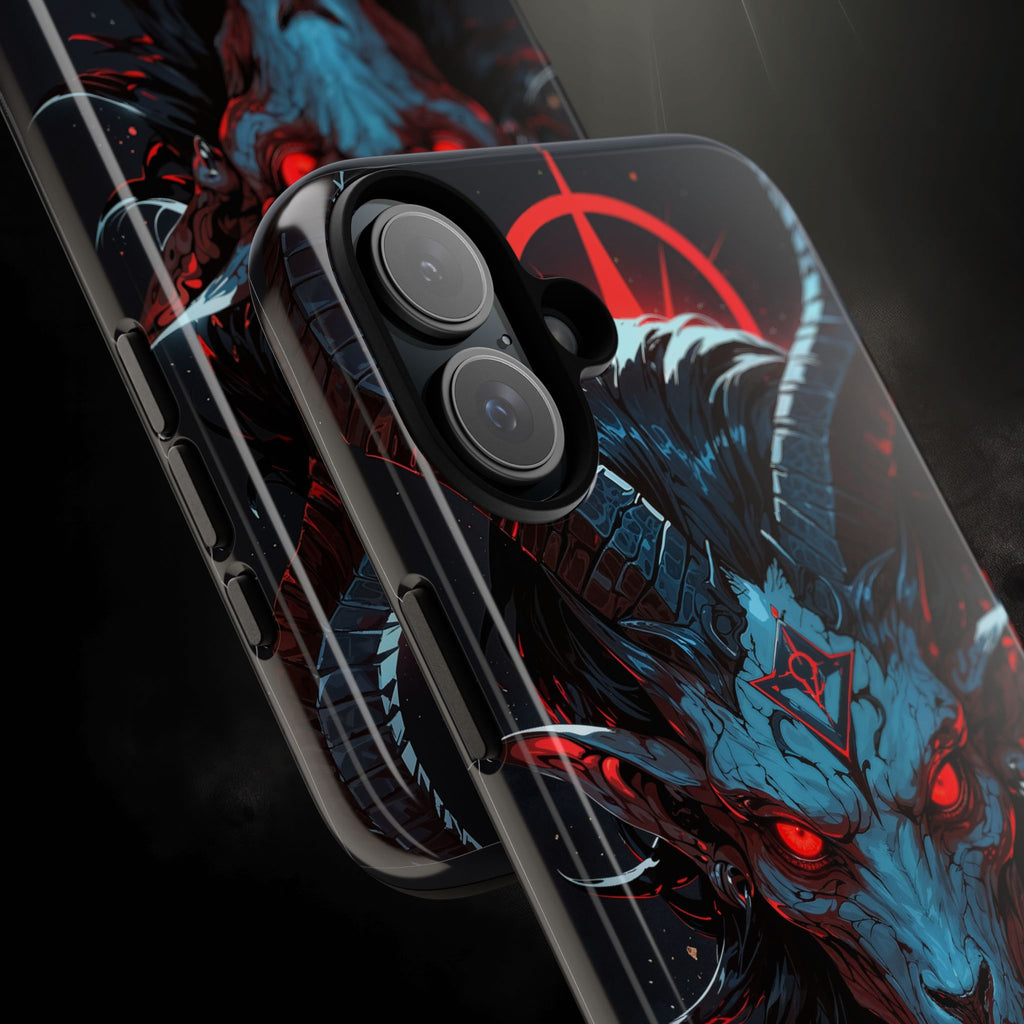 Cursed Goat Phone Case – Cursed Baphomet Design | Grim Sanctum
