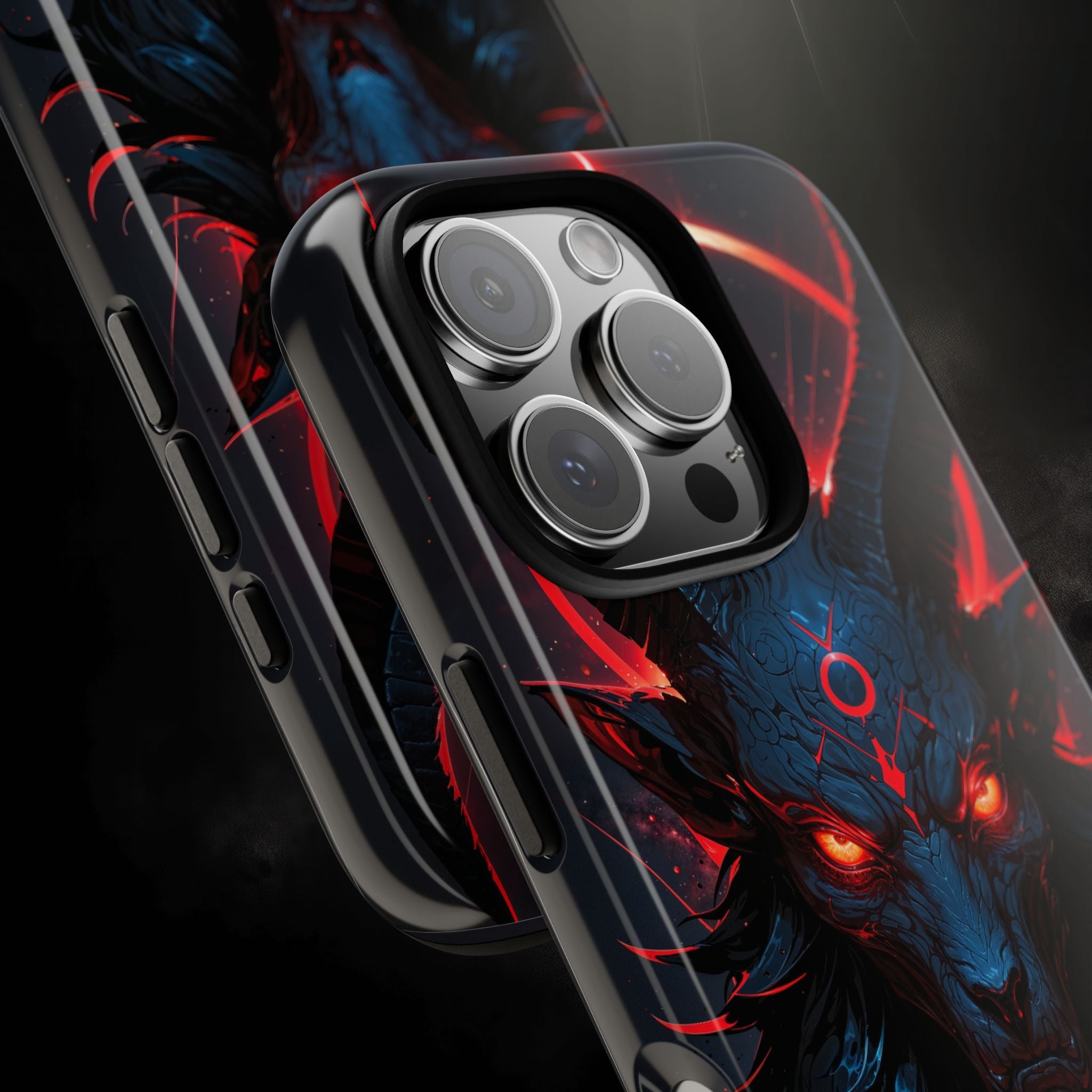 Demonic Goat Phone Case – Occult Baphomet Design | Grim Sanctum