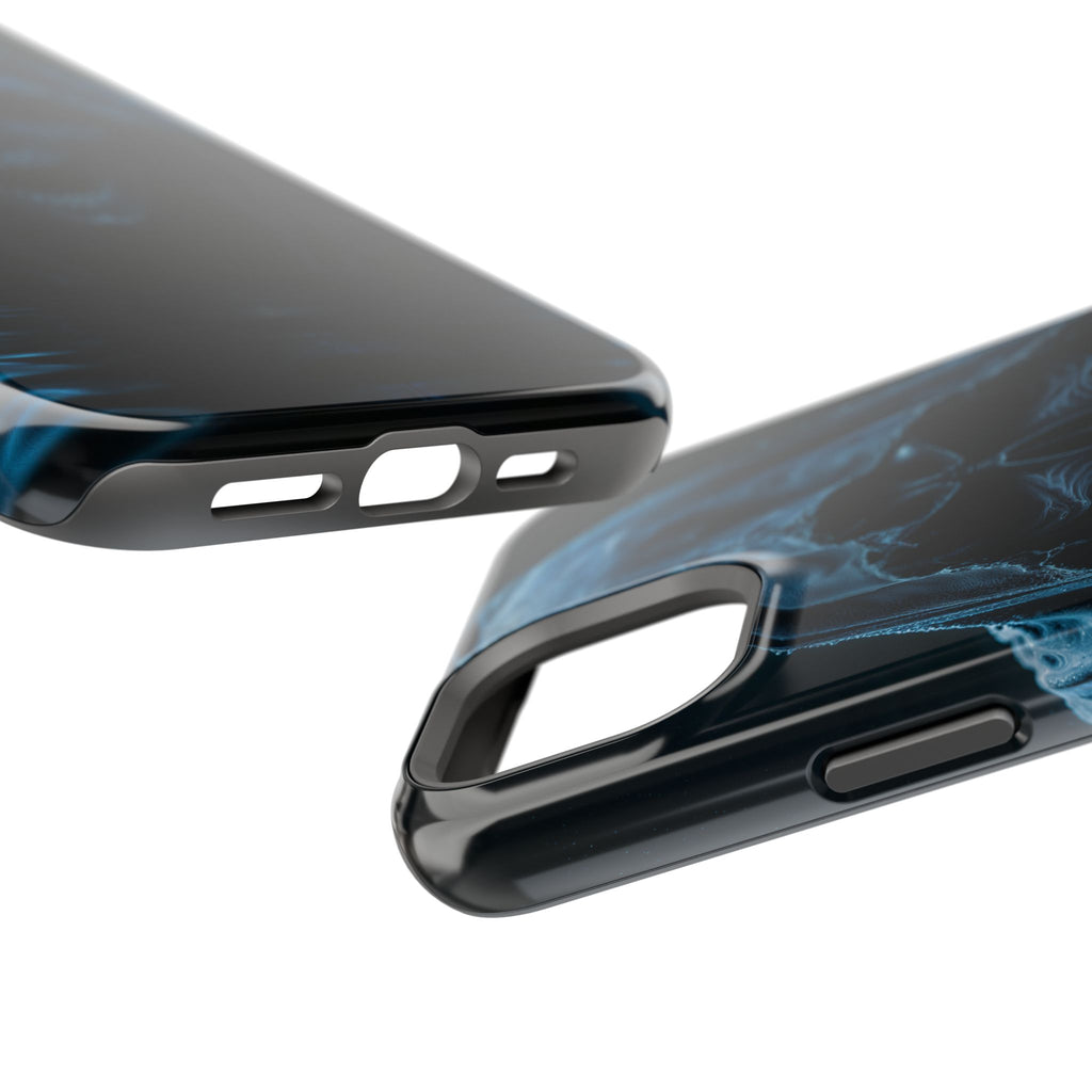 Grim Reaper Magnetic Phone Case – Dark Skull Hooded Cover for iPhone | Edgy Shockproof Protection