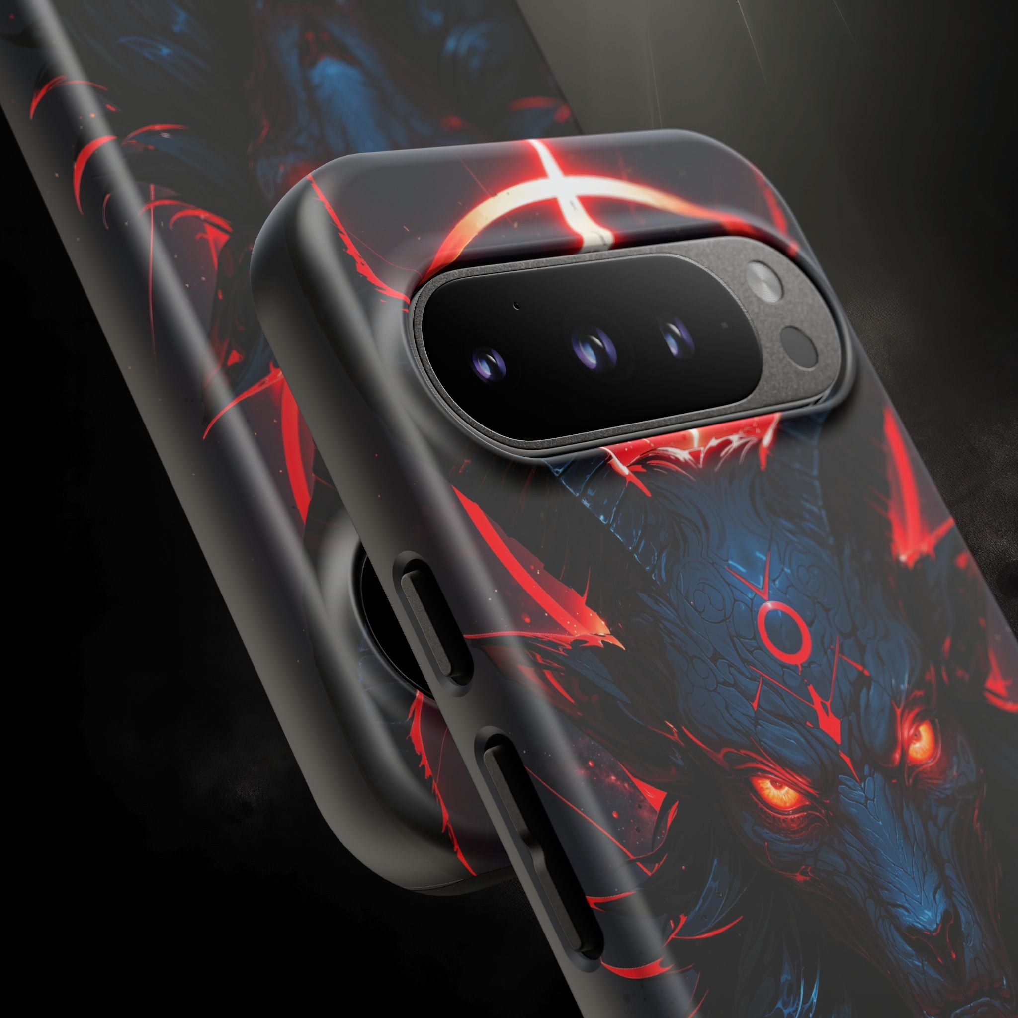Demonic Goat Phone Case – Occult Baphomet Design | Grim Sanctum