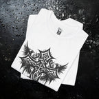Dark Aesthetic Gothic Winged Cross Shirt