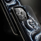 Storm Dragon Phone Case –Dark Thunder Serpent Design | Grim Sanctum