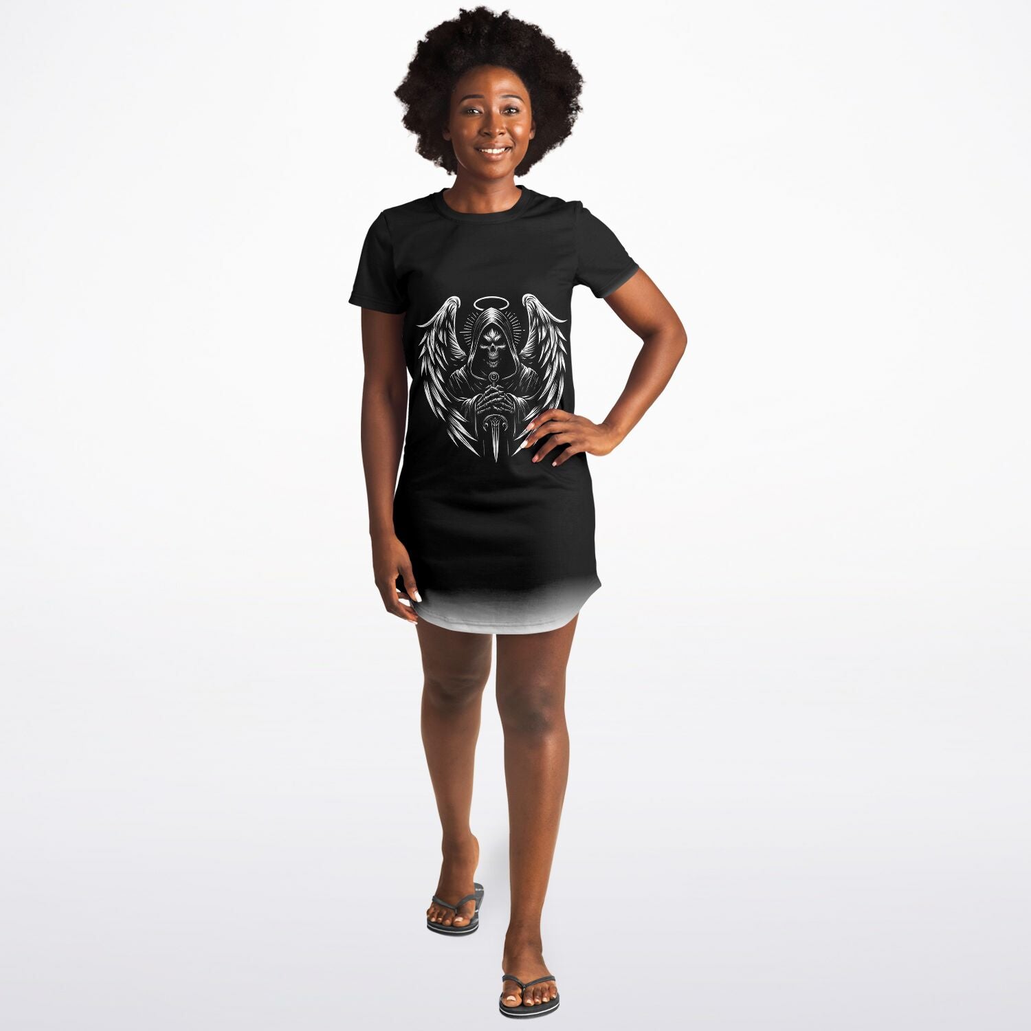 T-Shirt Dress - Grim Reaper Nightdress